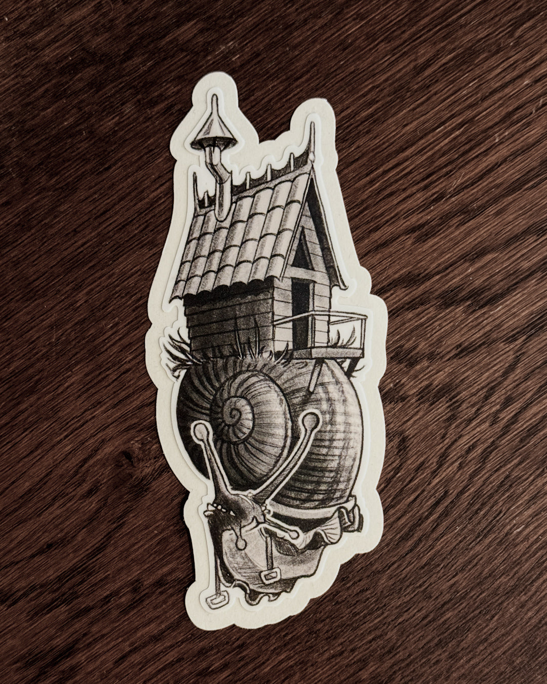Snail House Sticker Set