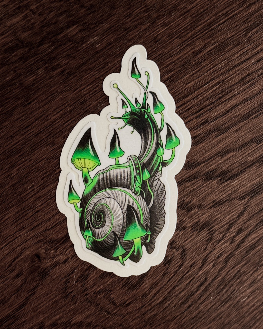 Toxic Snail Sticker