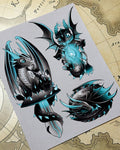 Baby Blue Dragons